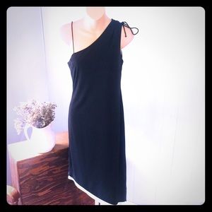 EXPRESS sexy asymmetrical dress! LIKE NEW!!